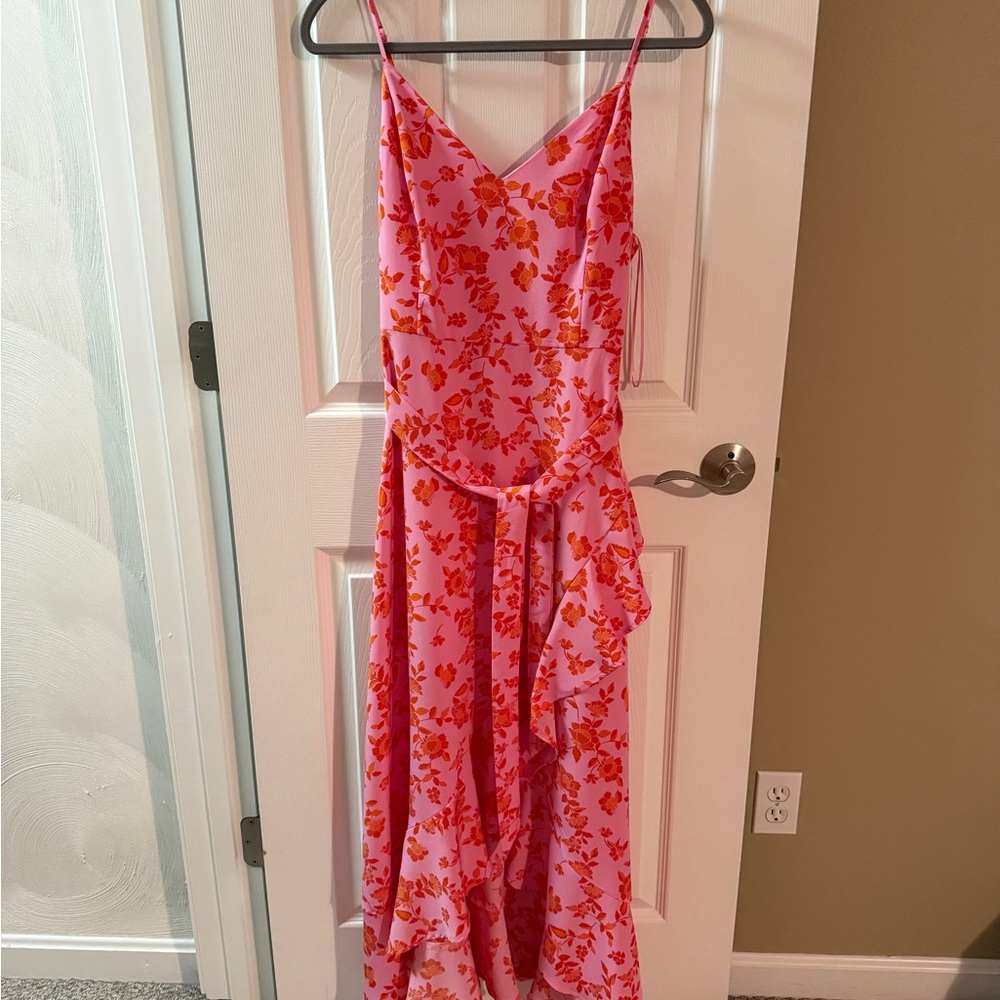 Floral Pink Dress